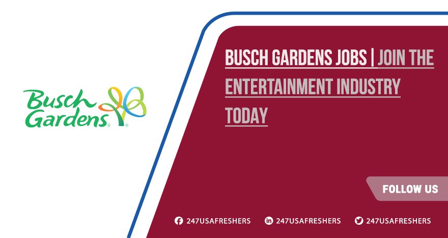 Busch Gardens Jobs