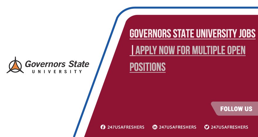 Governors State University Jobs