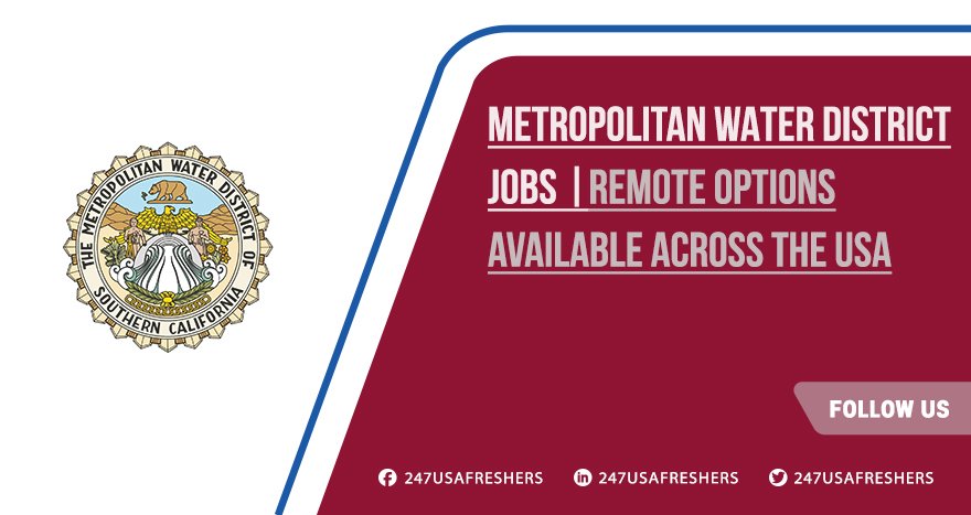 Metropolitan Water District Jobs