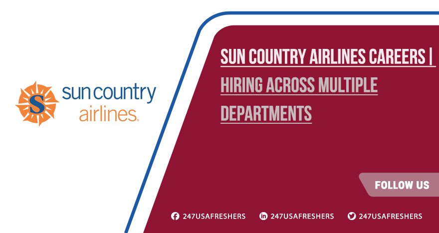 Sun Country Airlines Jobs