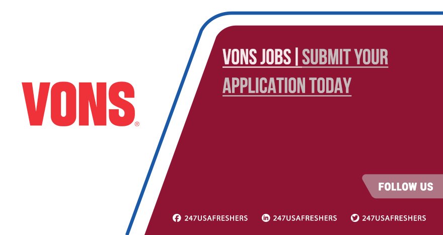 Vons Jobs